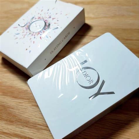 cards by dior|dior joy playing cards.